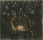 Painting of M.K. Ciurlionis