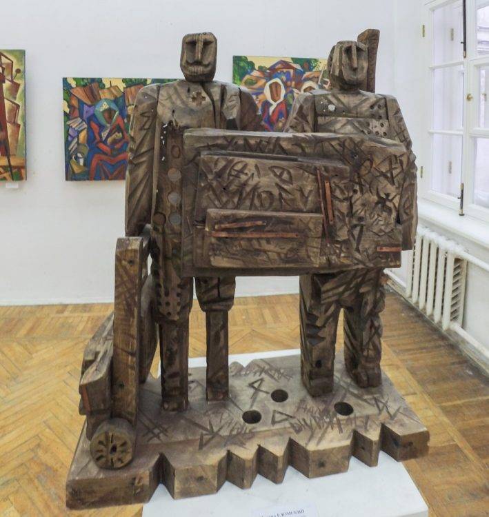 Михаил Едомский - скульптура и живопись