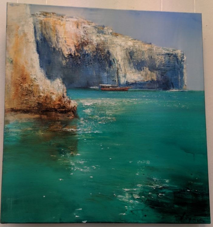 Картины с выставки Город у моря 2019