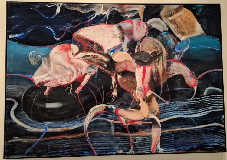 Абстрактная картина художника Андриана Гени