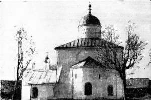 Изборск, Никольский собор - памятник архитектуры XIV века 