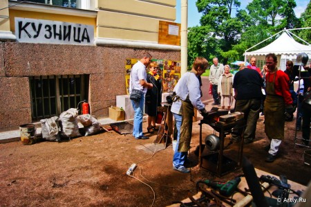 Стенд кузнечной мастерской