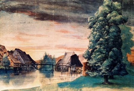 Водяная мельница на реке Пегниц